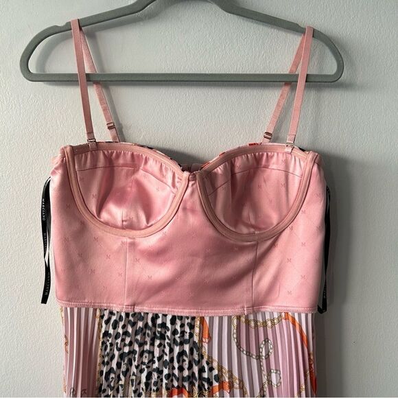 MARCIANO Guess Pleated midi dress with print - Picture 9 of 12